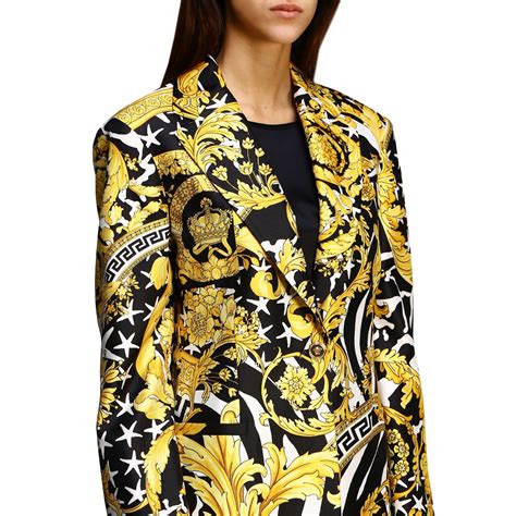 versace paisley women suit|versace ladies suits.